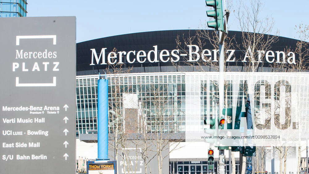 Berlin GER, Berlin, Mercedes Benz Arena, 25 03 2020 Mercedes Benz Arena ...