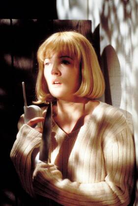 SCREAM, Drew Barrymore, 1996 Dimension Films Courtesy Everett ...
