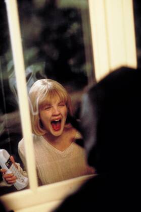 SCREAM, Drew Barrymore, 1996, Dimension Films courtesy Everett ...