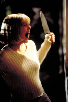 SCREAM, Drew Barrymore, 1996 Dimension Films Courtesy Everett ...