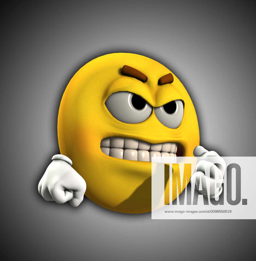 Mr Angry Image of a very angry yellow cartoon