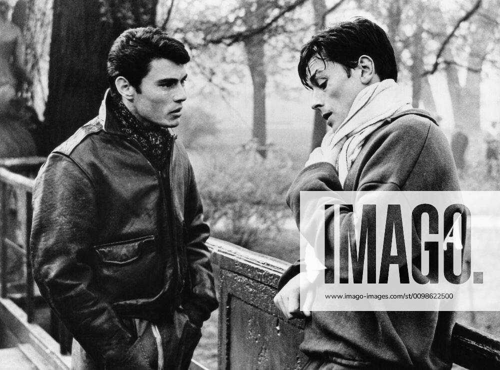 ROCCO AND HIS BROTHERS from left Max Cartier Alain Delon 1960