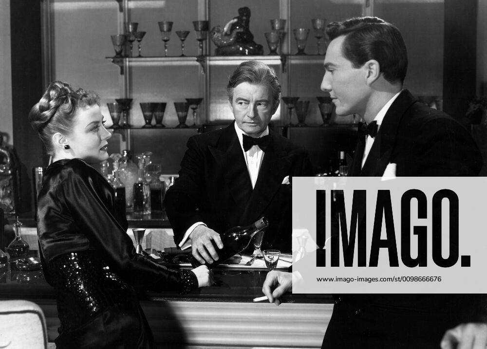 THE UNSUSPECTED, Audrey Totter, Claude Rains, Hurd Hatfield, 1947 ...