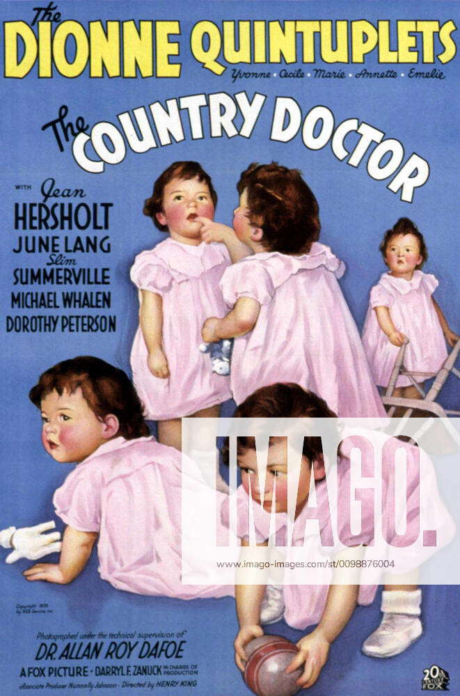 The Country Doctor The Dionne Quintuplets 1936 Courtesy Everett Collection Achtung Aufnahmedatum 6758