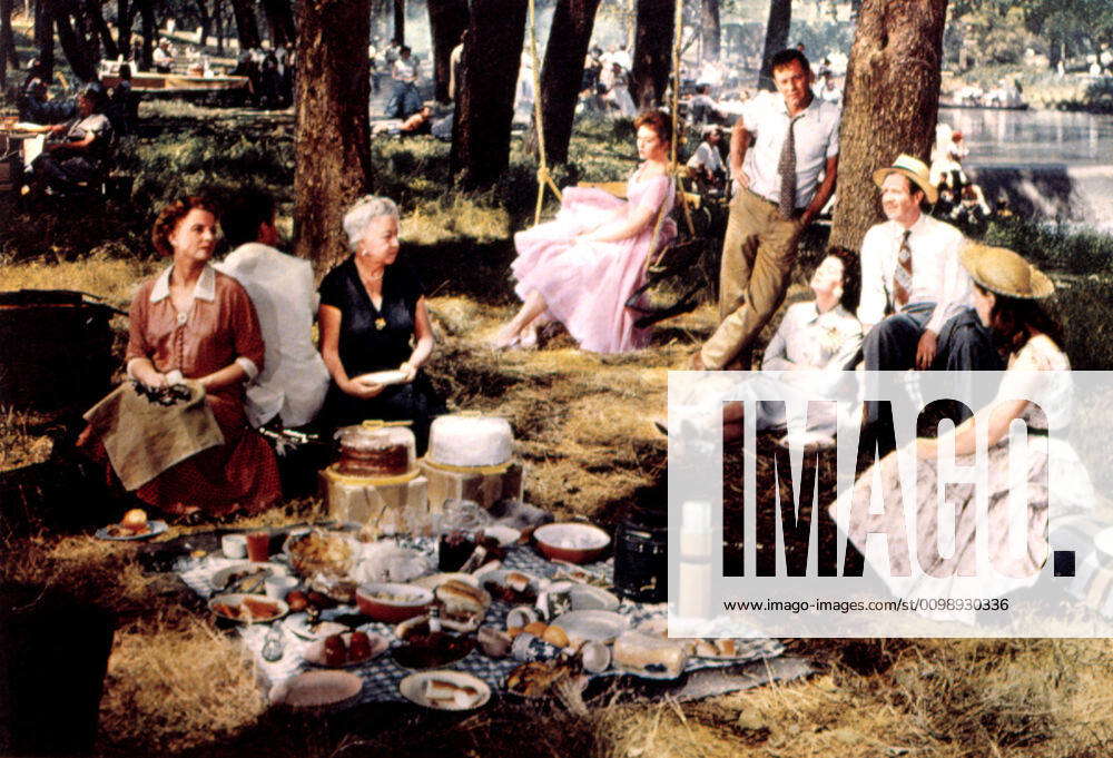 PICNIC, Verna Felton, Kim Novak, William Holden, Rosalind Russell ...