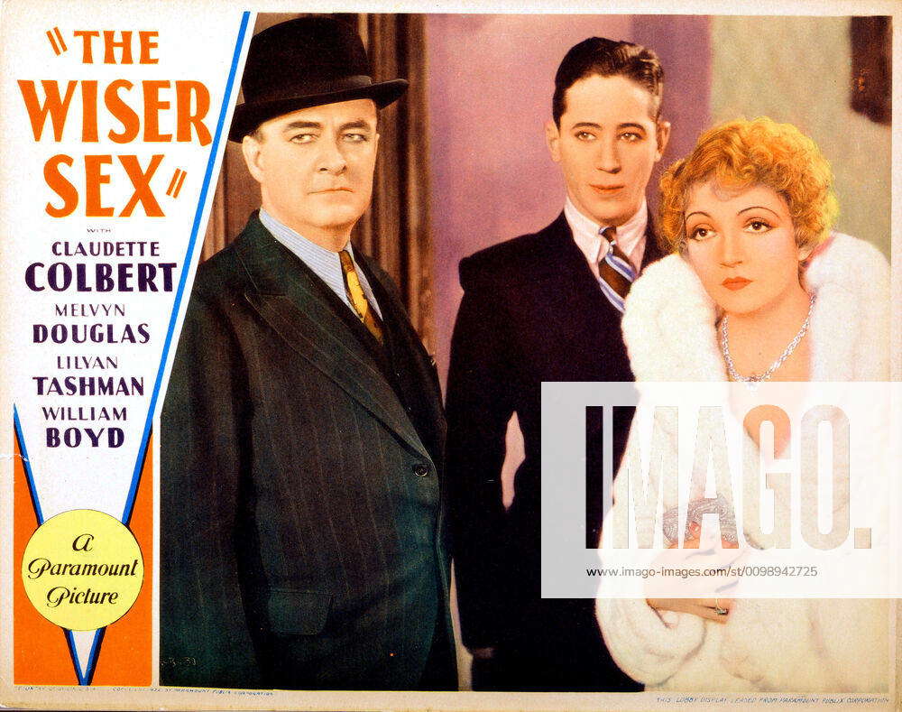 THE WISER SEX, from center left, Ross Alexander, Claudette Colbert ...