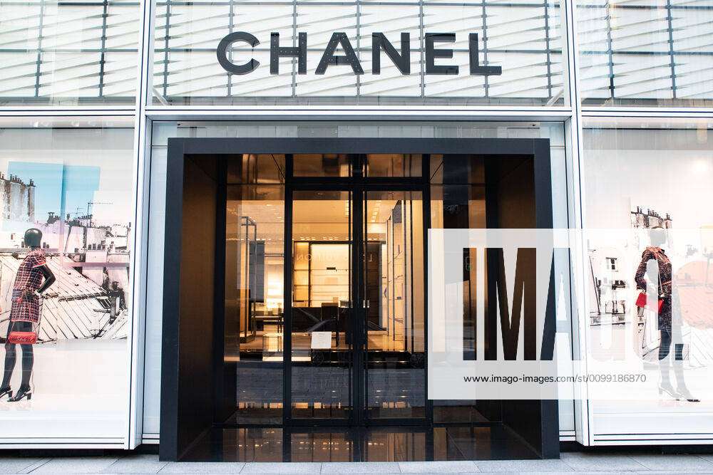 CHANEL Ginza store is seen temporary closed in Tokyo, Japan on