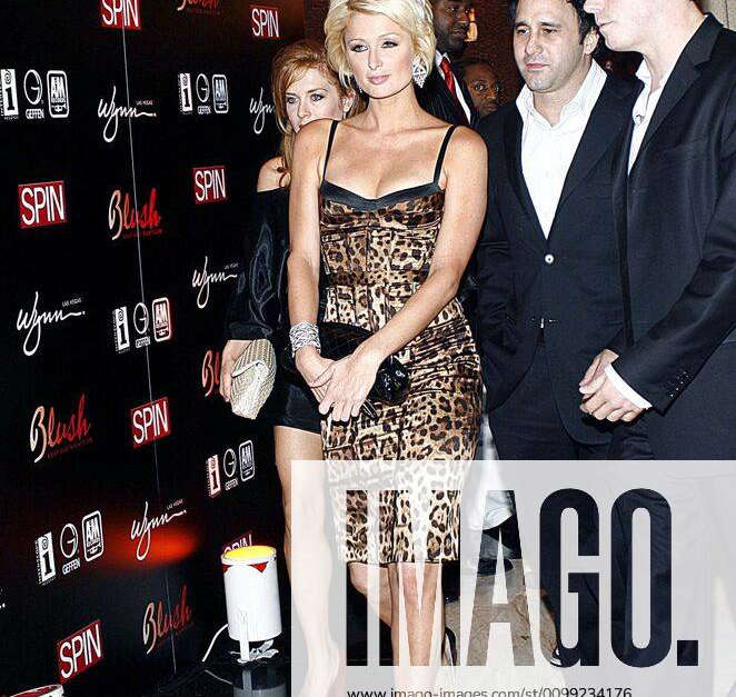 Paris Hilton (wearing A Dolce & Gabbana Dress) At Arrivals For 