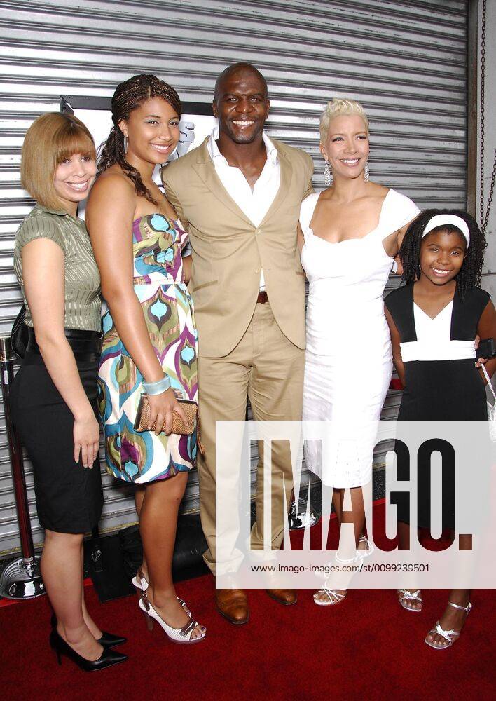 Terry Crews, Family at arrivals for BALLS OF FURY Premiere, Egyptian ...