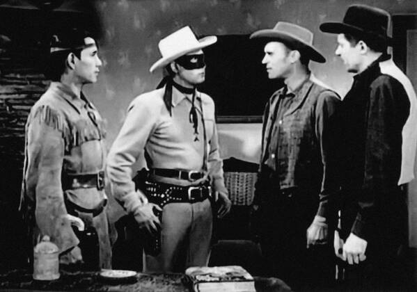 THE LONE RANGER, from left, Jay Silverheels, Beverly Washburn, Clayton ...