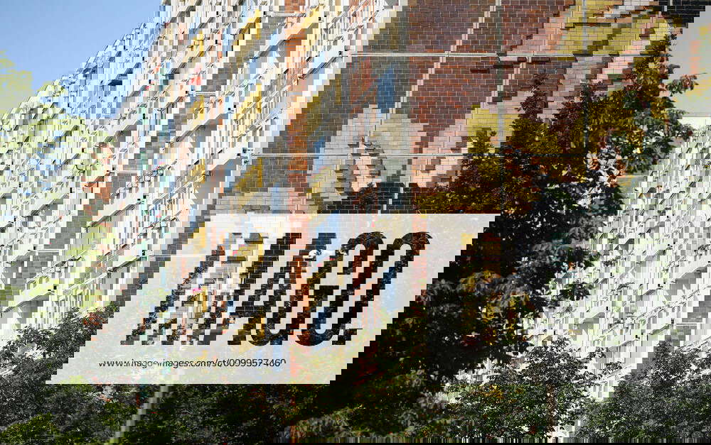 The riots in Rostock Lichtenhagen in Mecklenburger Allee between 22 and