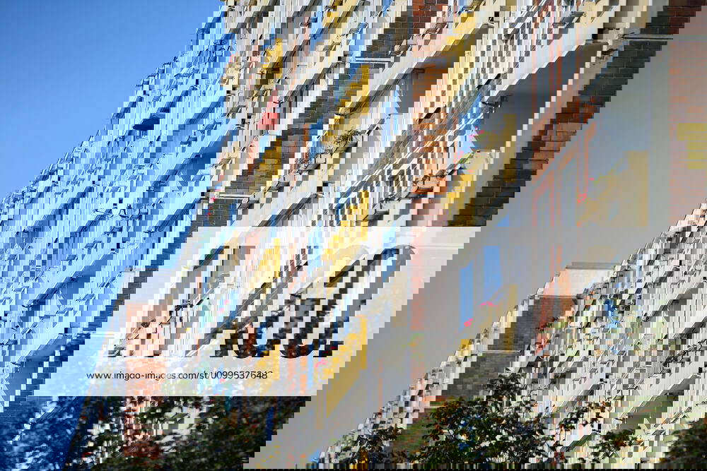 The riots in Rostock Lichtenhagen in Mecklenburger Allee between 22 and