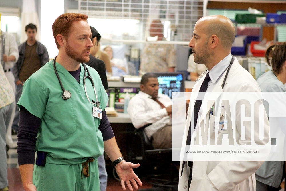 ER, Scott Grimes, Stanley Tucci, (Season 14), 1994-2009. NBC courtesy ...