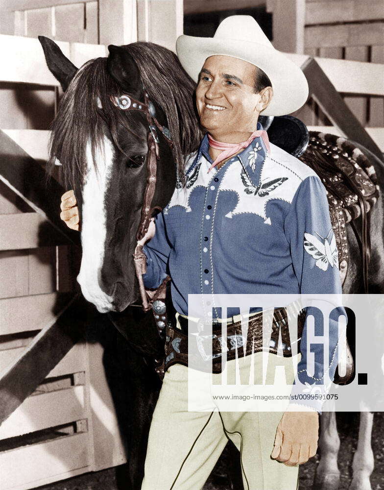 THE GENE AUTRY SHOW, : Champion, Gene Autry, 1950-56. Courtesy Everett ...