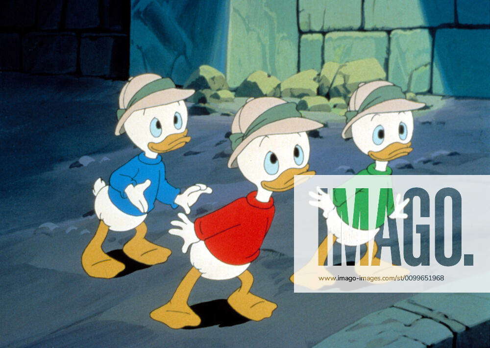 DUCKTALES, Huey, Dewey & Louie, TV, 1987 Walt Disney Co. Courtesy ...