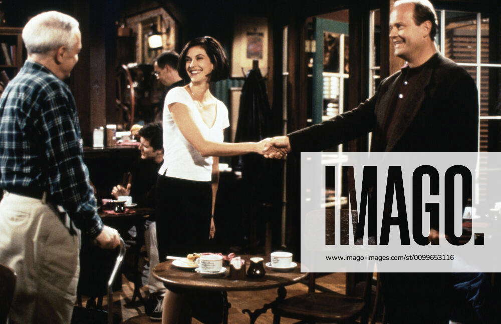 FRASIER, from left: John Mahoney, Teri Hatcher, Kelsey Grammer, First ...