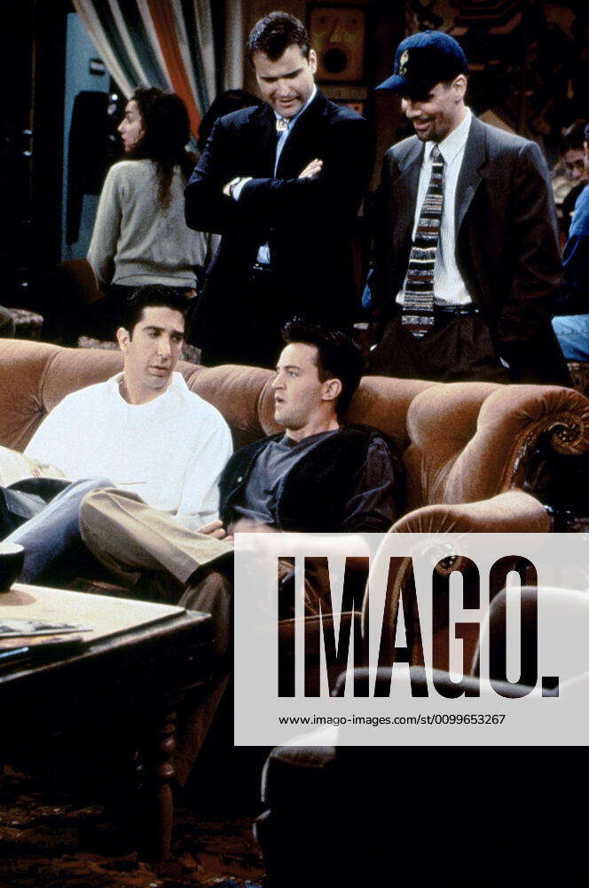 FRIENDS, : David Schwimmer, Matthew Perry, : Peter DeLuise, Nicky Katt ...