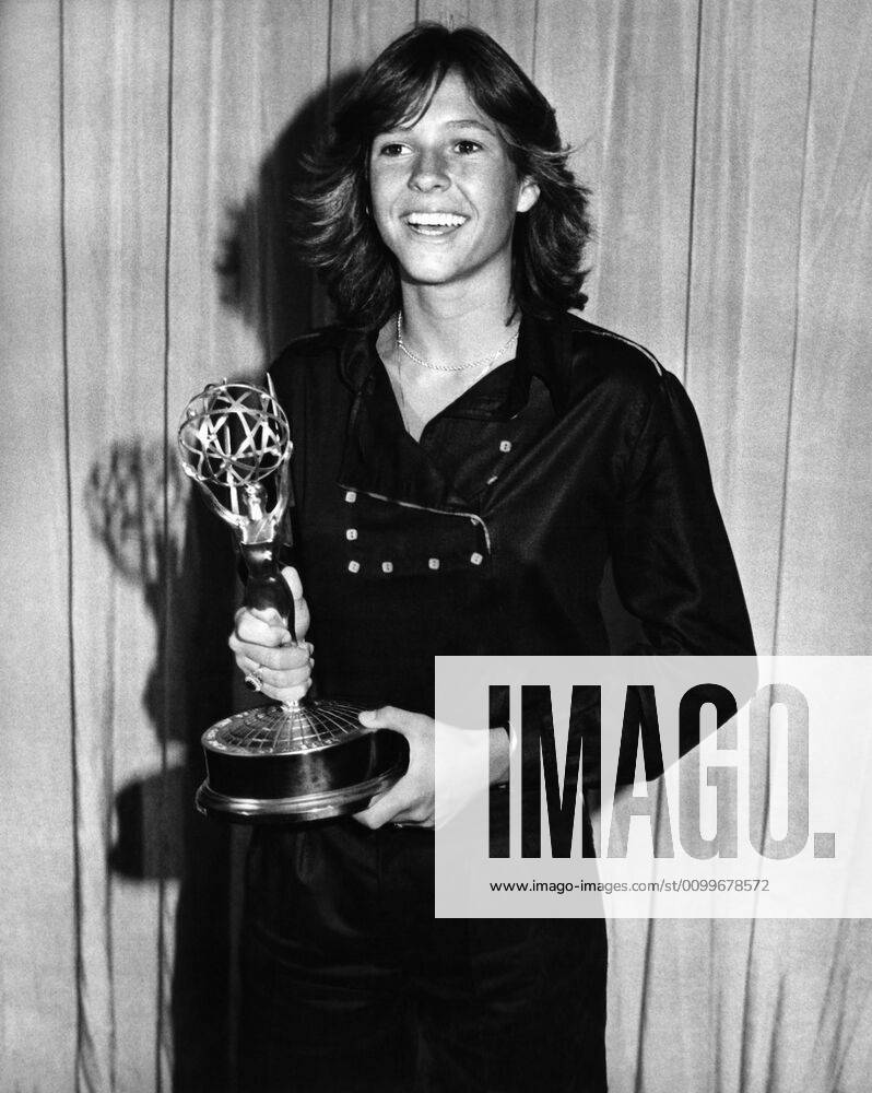 Kristy McNichol, accepting her second Best Supporting Actress Emmy award  for FAMILY, September