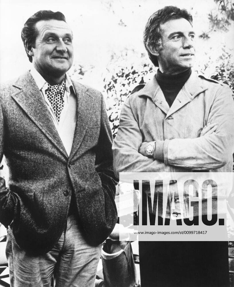 MATT HELM, (from left) Patrick MacNee, Anthony Franciosa onset, Matt