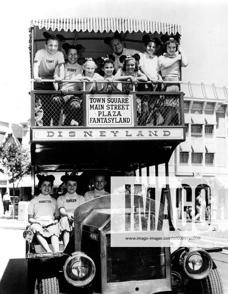 MICKEY MOUSE CLUB, (top) Tommy Cole, Bobby Burgess, Karen Pendleton