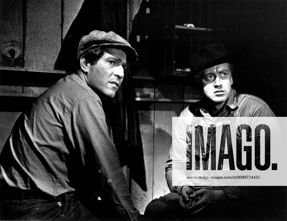 OF MICE AND MEN, from left, George Segal, Nicol Williamson, aired May ...