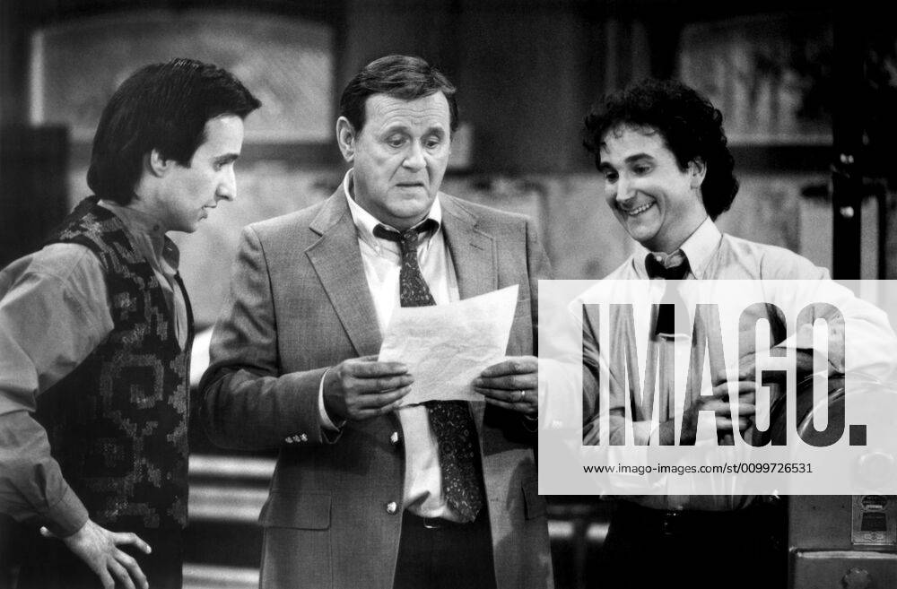 PERFECT STRANGERS, (from left): Bronson Pinchot, Eugene Roche, Mark ...