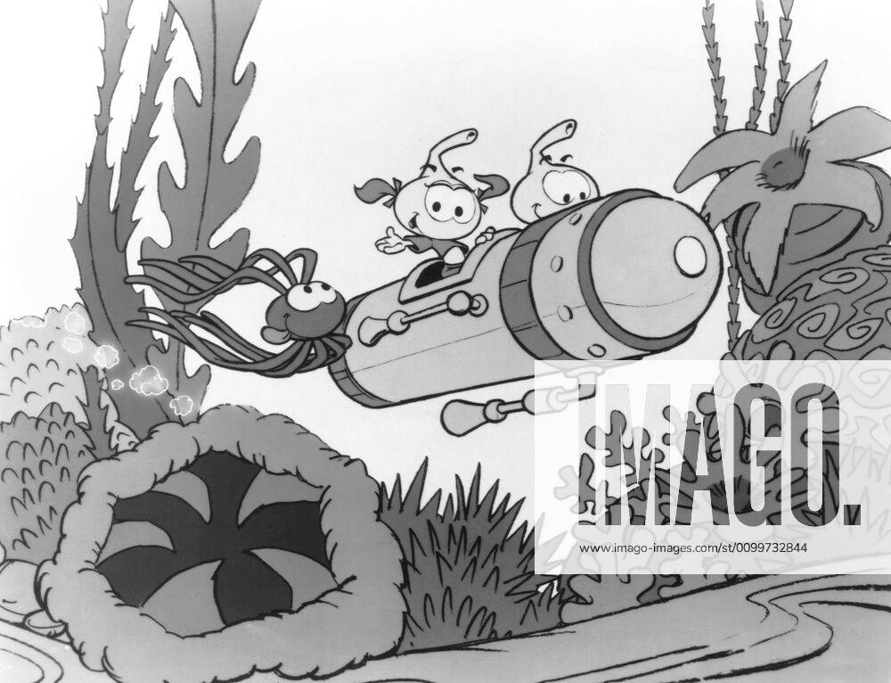 SNORKS, from left Occy, Casey, Allstar, 19841988, Hanna Barbera courtesy Everett Collection