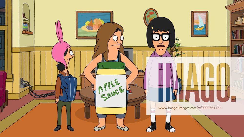 BOB S BURGERS, from left: Louise Belcher, Gene Belcher, Tina Belcher ...