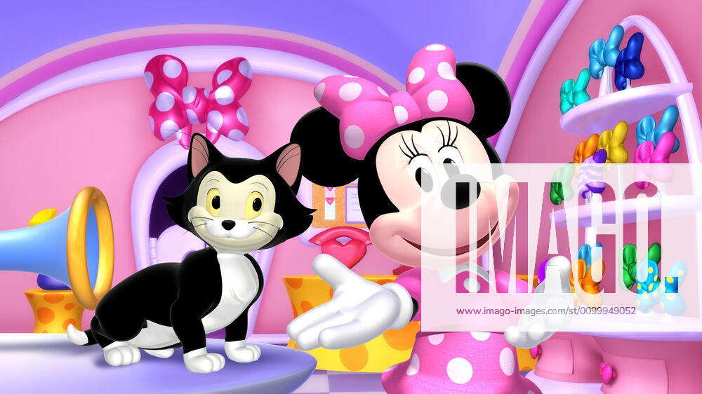 MINNIE S BOW-TOONS, (from left): Figaro (the cat), Minnie Mouse, 2011 ...