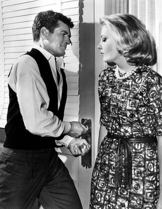 THE ALFRED HITCHCOCK HOUR, Hugh O Brian, Gena Rowlands, Ride The Nightmare,  1962-1965 Courtesy