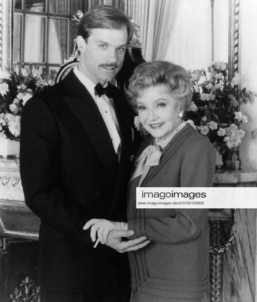 THE TWO MRS. GRENVILLES, Stephen Collins, Claudette Colbert, 1987, (c ...