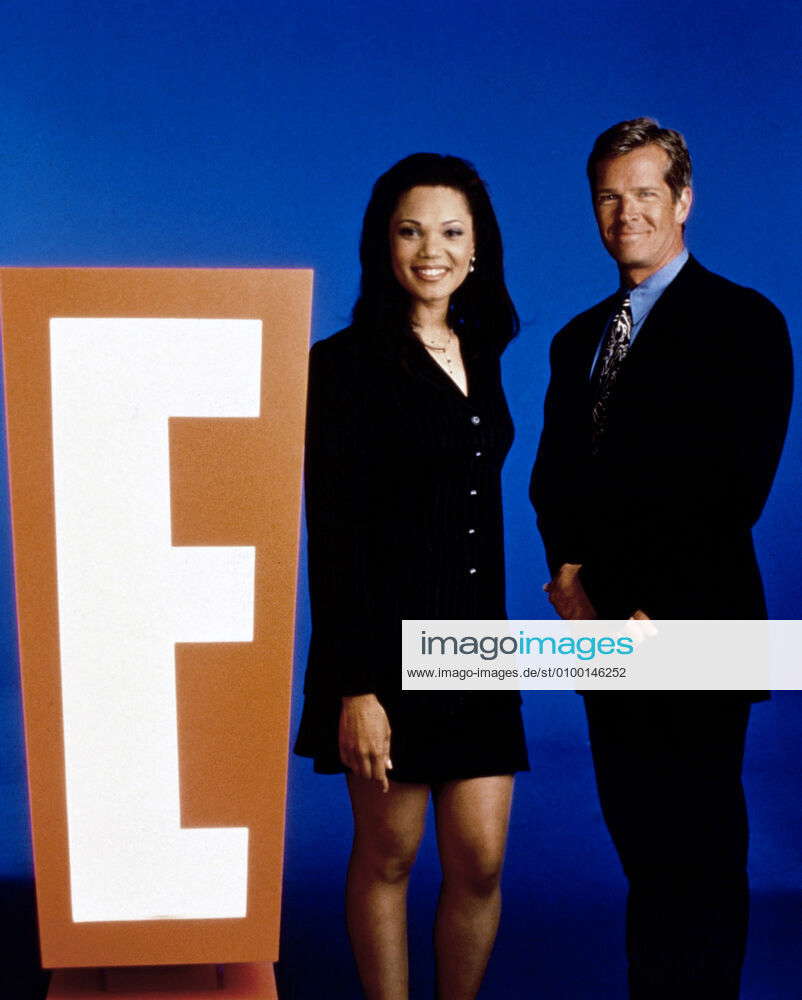 E! NEWS DAILY, from left: Gina St. John, Steve Kmetko, 1991-1998, E ...