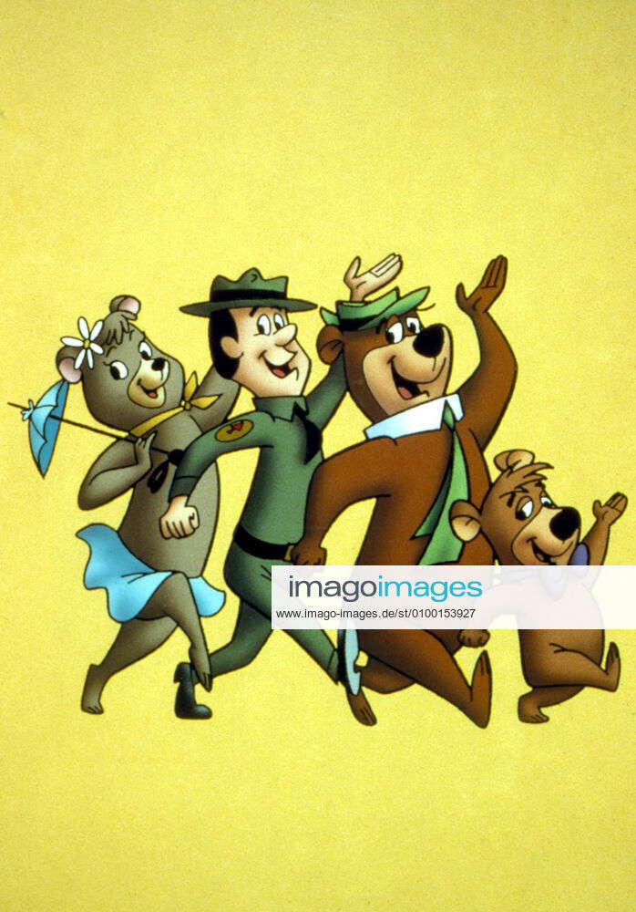 THE YOGI BEAR SHOW, Cindy Bear, Ranger Smith, Yogi Bear, Boo Boo, 1961 ...