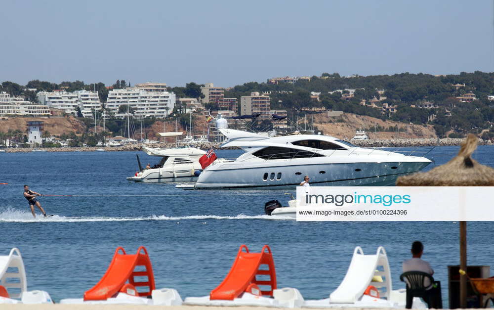 Majorca Holiday Island Palma de Mallorca Heavy and expensive yachts