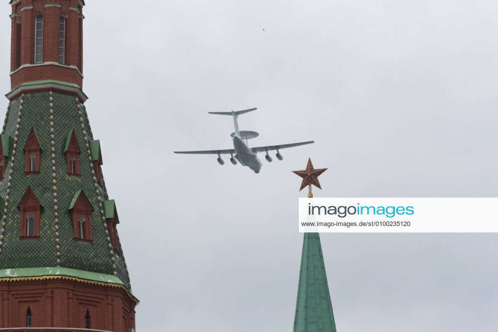 MOSCOW, RUSSIA - MAY 4, 2020 A Beriev A 50U Airborne Early Warning And ...