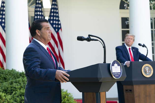 U S President Trump Celebrates National Day of Prayer Washington, DC ...