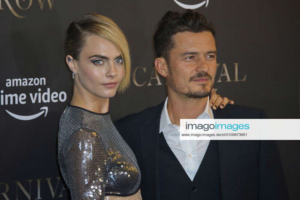 93 Orlando Bloom and Cara Delevingne, CARNIVAL ROW , red carpet for the ...