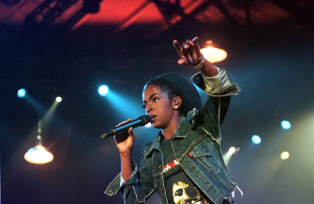 27 Concert 99 Lauryn Hill solo, voc, singer of the Fugees with her  musicians, The Miseducation Of