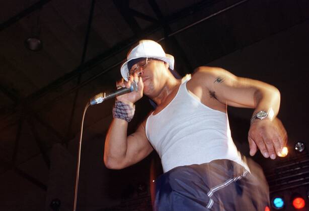 27 Concert Gang Starr, rapper guru, singer, voc, in the Berlin 