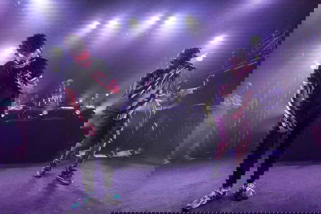 19 Concert Beginner, Rapper Dennis Lisk aka Denyo, DJ Guido Weiß aka DJ ...