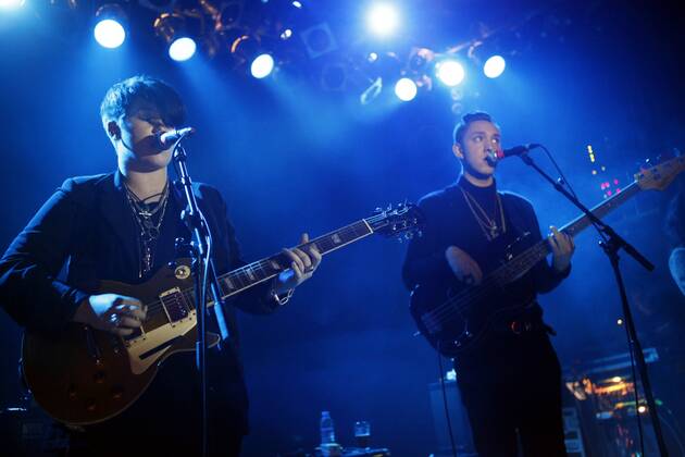 79 Concert The xx, at Berlin Lido, singer and guitarist Romy Madley ...