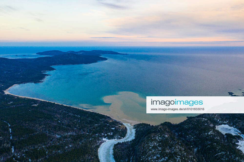 Little Pic River Emptying into Lake Superior in North Western Ontario