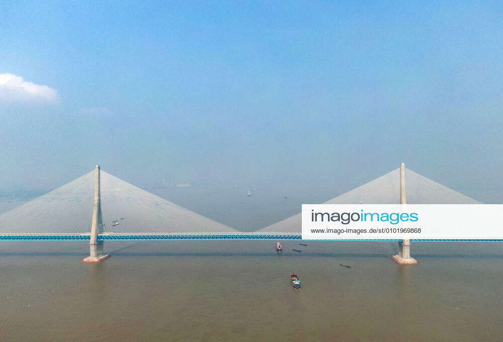 June 30, 2020, Zhangjiagang, Jiangsu, China The biggest cablestayed