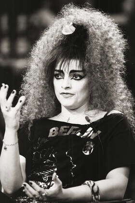 Nina Hagen in the TV show RTL Streitshow in the 80s On the picture you ...