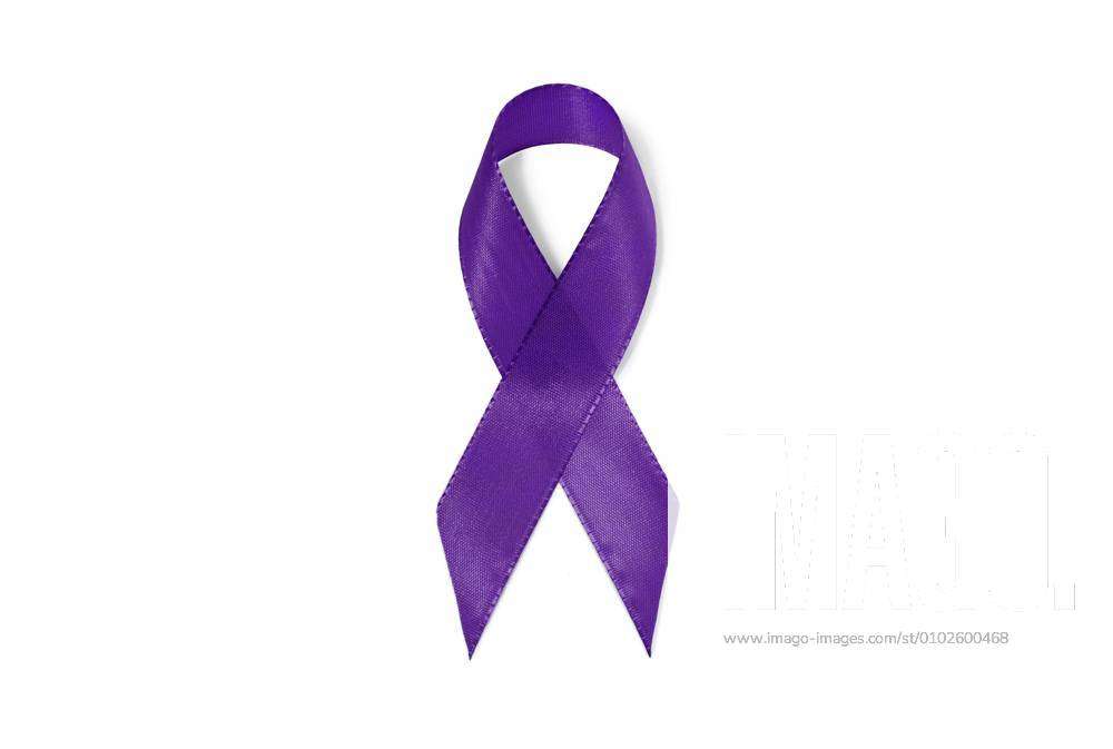 Symbol image Awareness Ribbon Purple, ribbon, sign of solidarity,  Alzheimers disease, Crohns