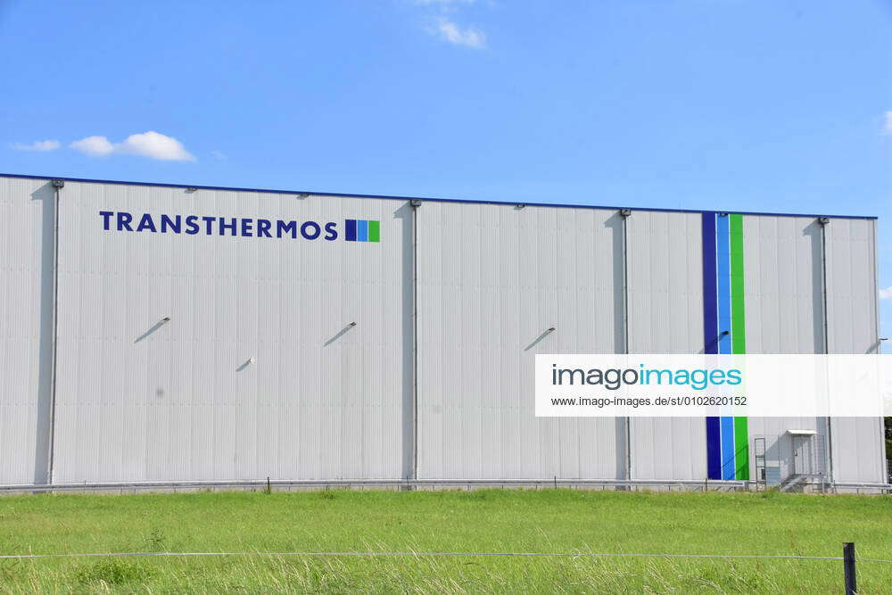 Nagel Transthermos Kühllogistik Logo at the cold store in Dissen The