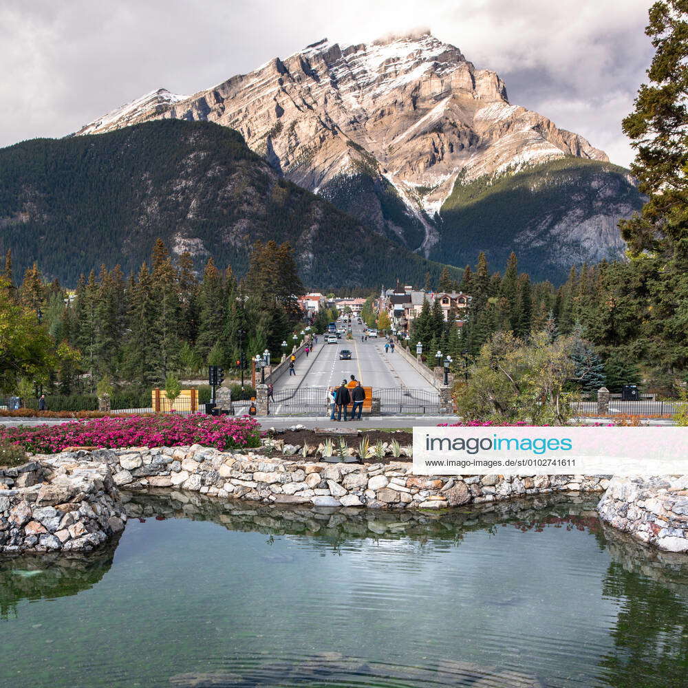 Bow River Falls. Hollywood actor Marilyn Monroe filmed here in 1954
