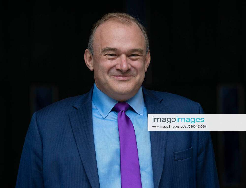 27 08 2020 London United Kingdom Sir Ed Davey Is Elected Leader Of The Liberal Democrat Party