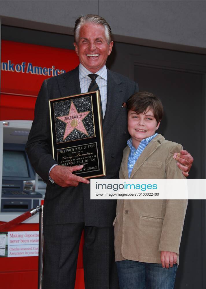 George Hamilton & George Thomas Hamilton Actor With Son George Hamilton ...