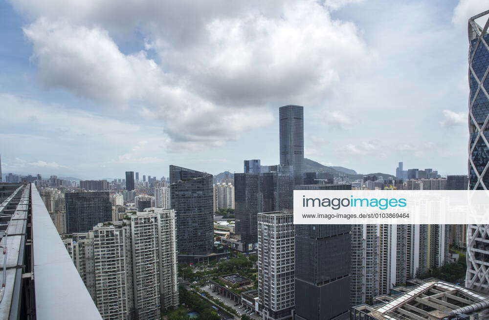 Scenery of Yuehai Street City Complex, Nanshan District, Shenzhen City